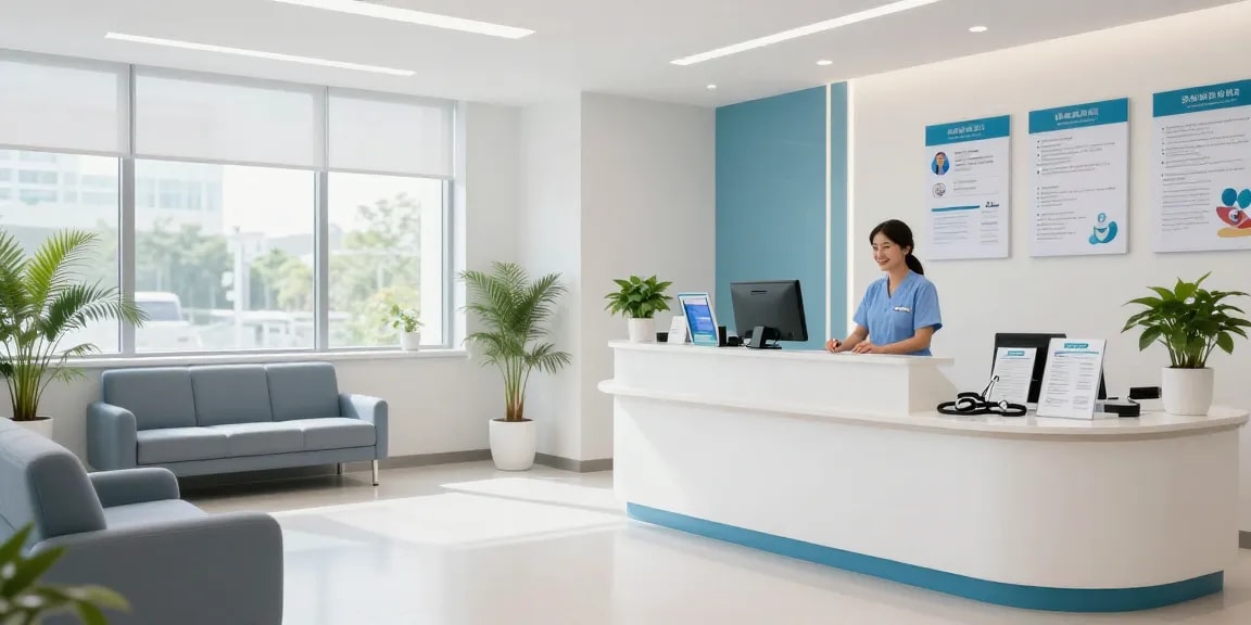 BL555 patient care services in a trustworthy healthcare clinic setting.