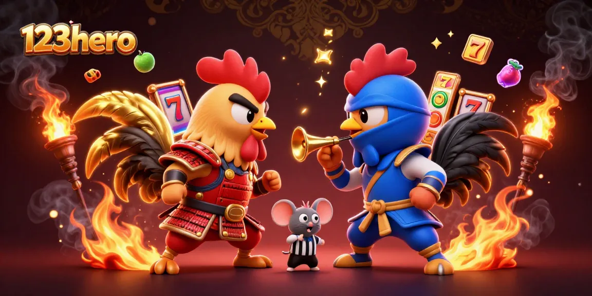 Engage in thrilling gameplay at 123hero with colorful slot reels and dynamic action!